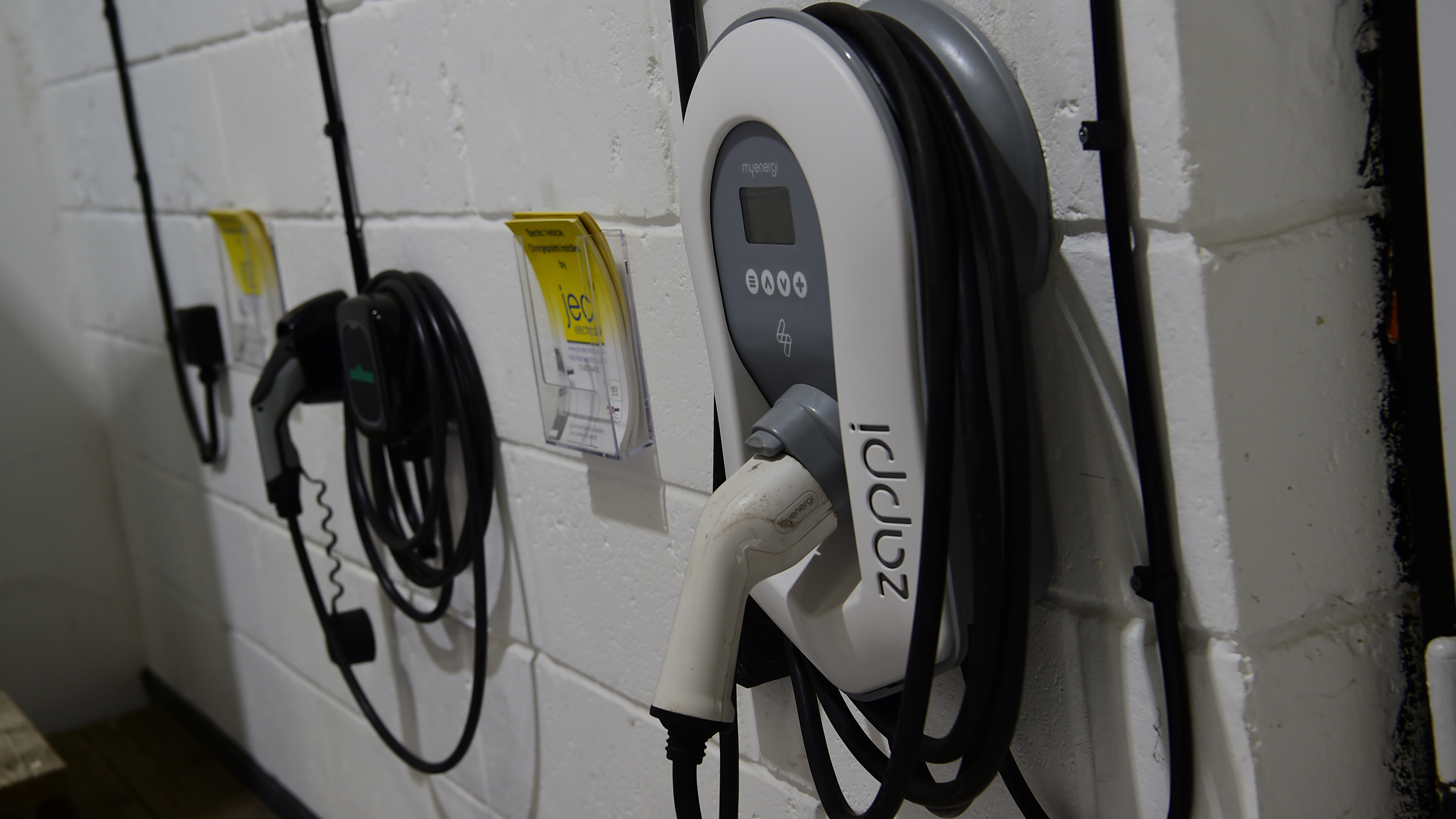 Electric car servicing