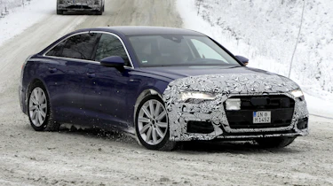 Audi A6 facelift spyshot 2
