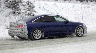 Audi A6 facelift spyshot 5