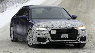 Audi A6 facelift spyshot 1
