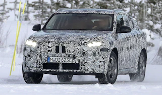 BMW iX2 (camouflaged) - front