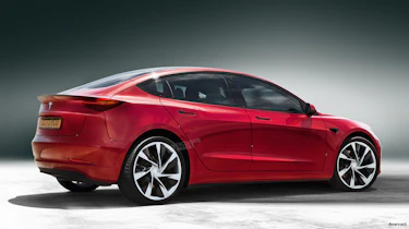 Baby Tesla exclusive image - rear