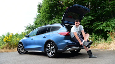 Steve Walker and his Ford Focus