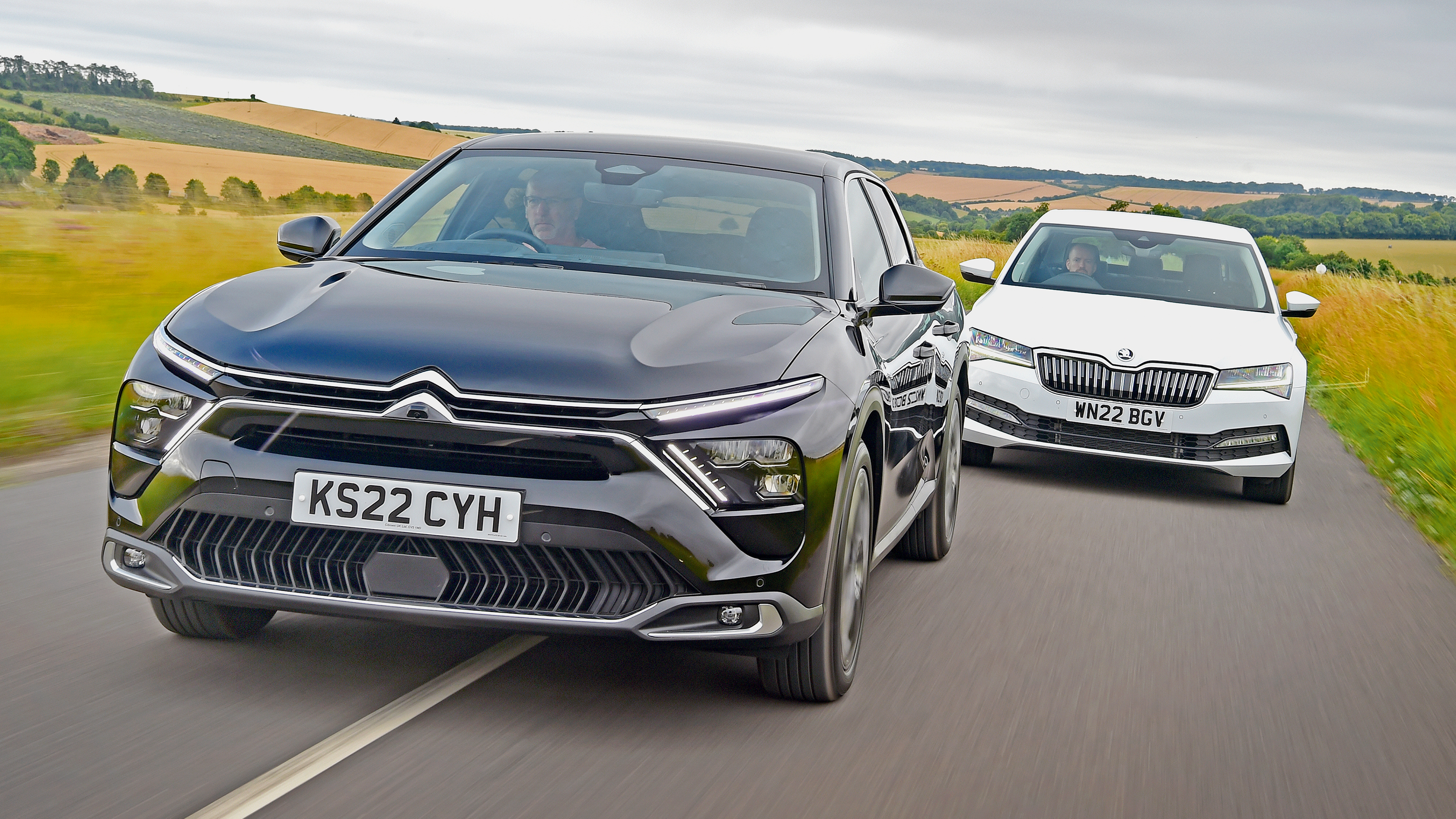 Citroen C5 X and Skoda Superb