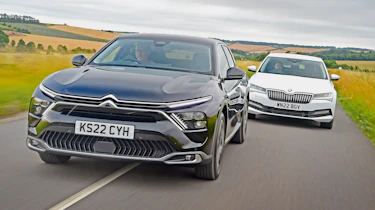 Citroen C5 X and Skoda Superb