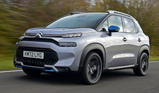 Citroen C3 Aircross Rip Curl - front tracking