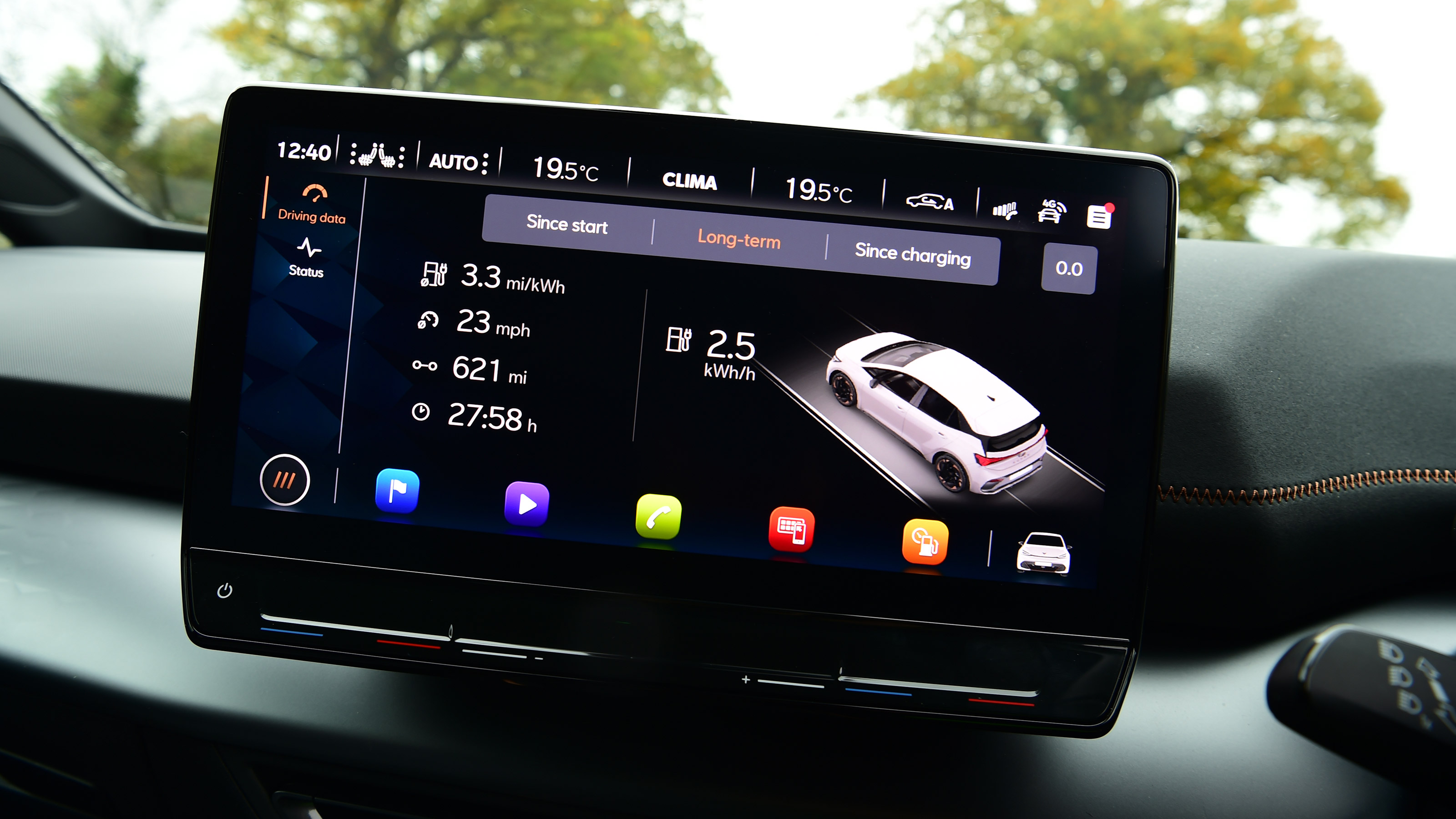 Cupra Born long termer first report - infotainment