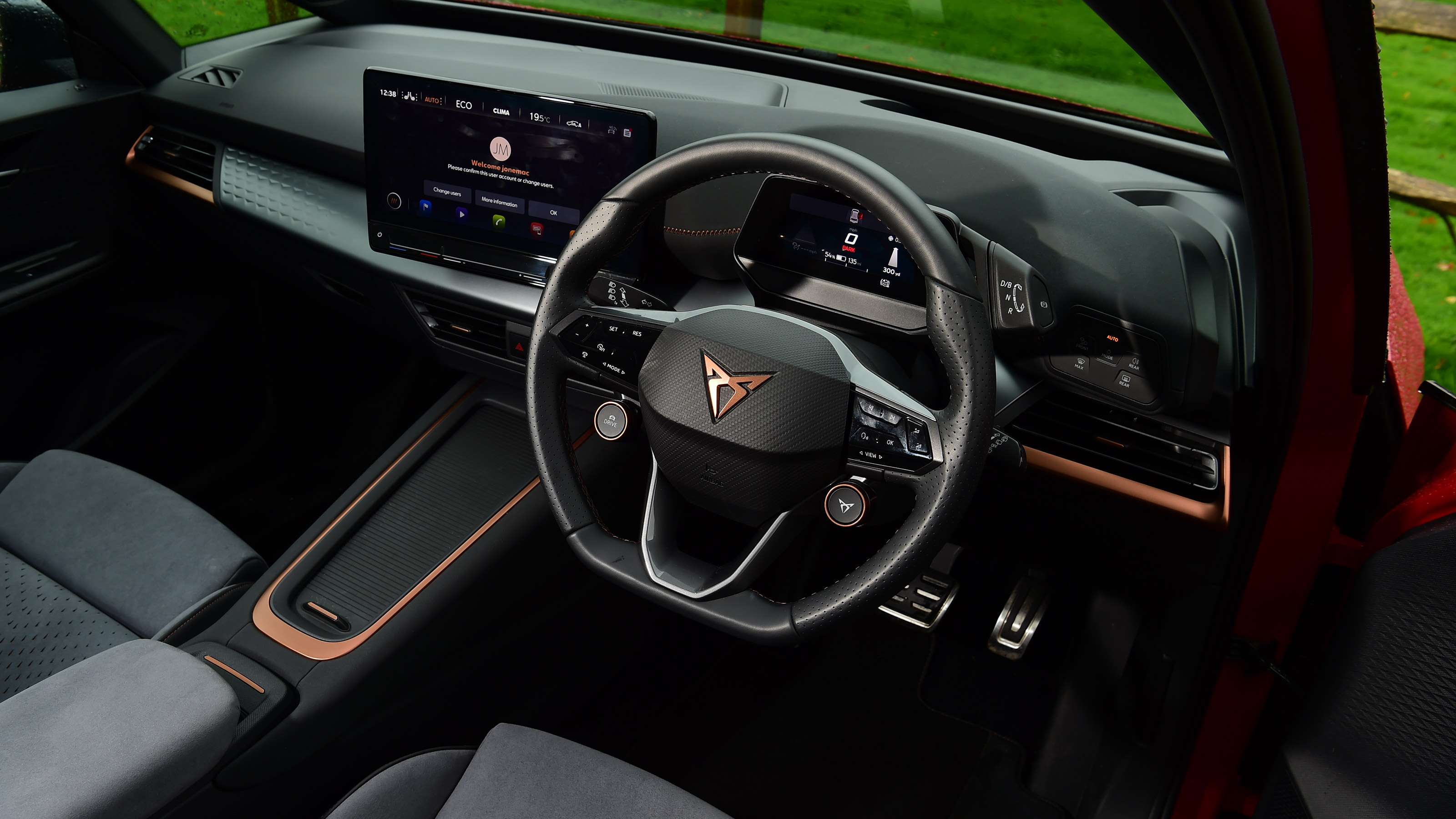 Cupra Born long termer first report - dash