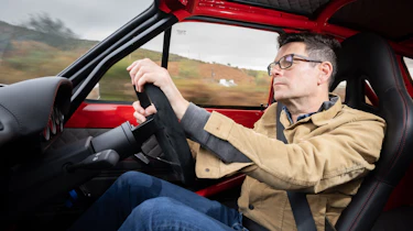Ford Escort MST red-rocket - Steve Bennet driving