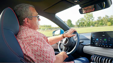 John McIlroy driving BYD Atto 3