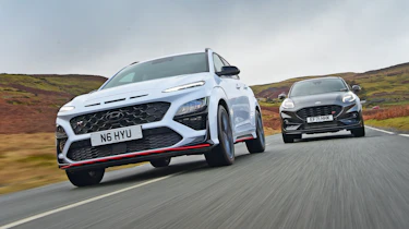 Hyundai Kona N and Ford Puma ST