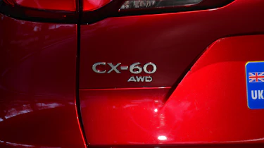 Mazda CX-60 PHEV long termer - first report rear badge