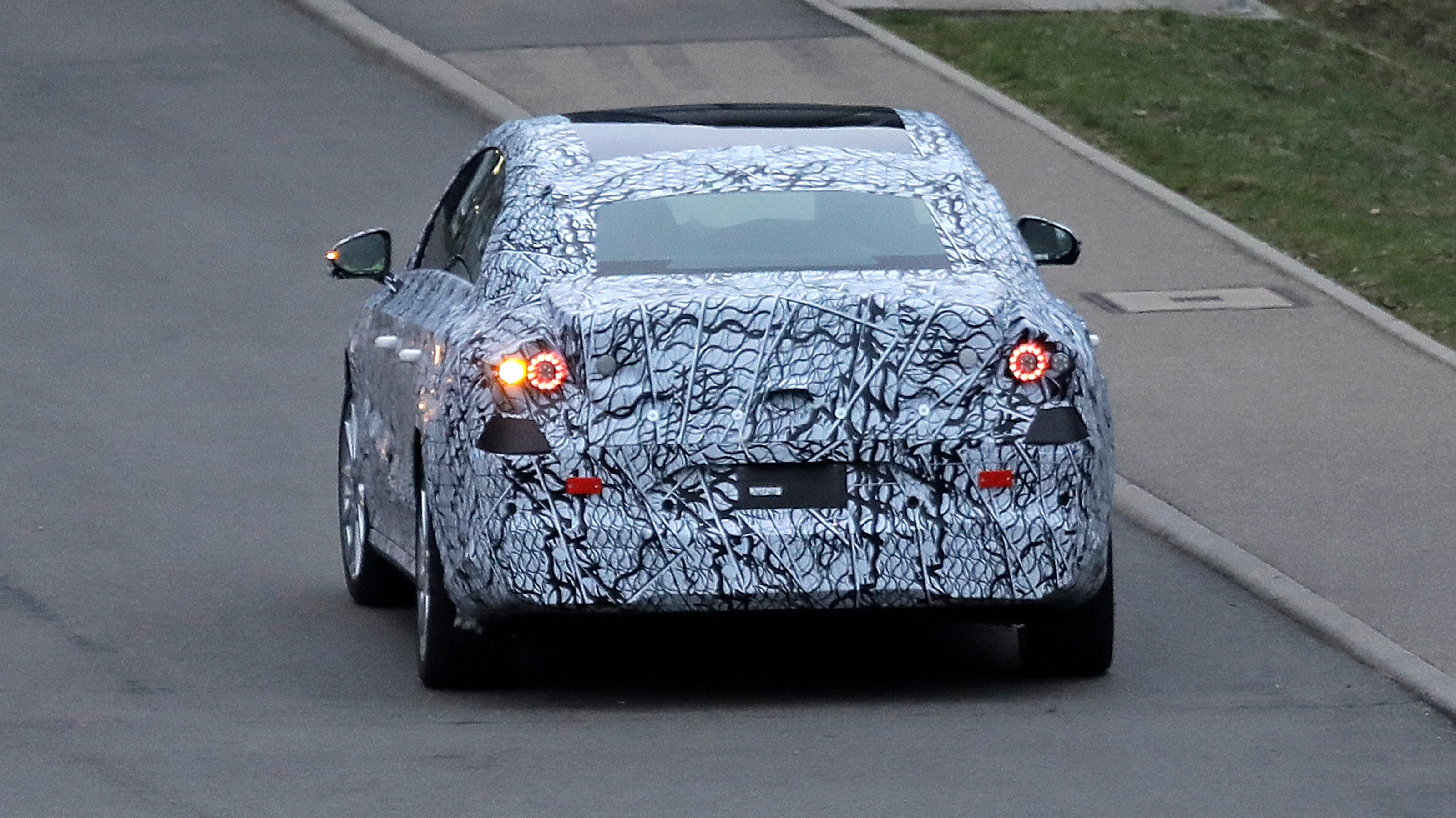 Mercedes EQA Saloon (camouflaged) - rear