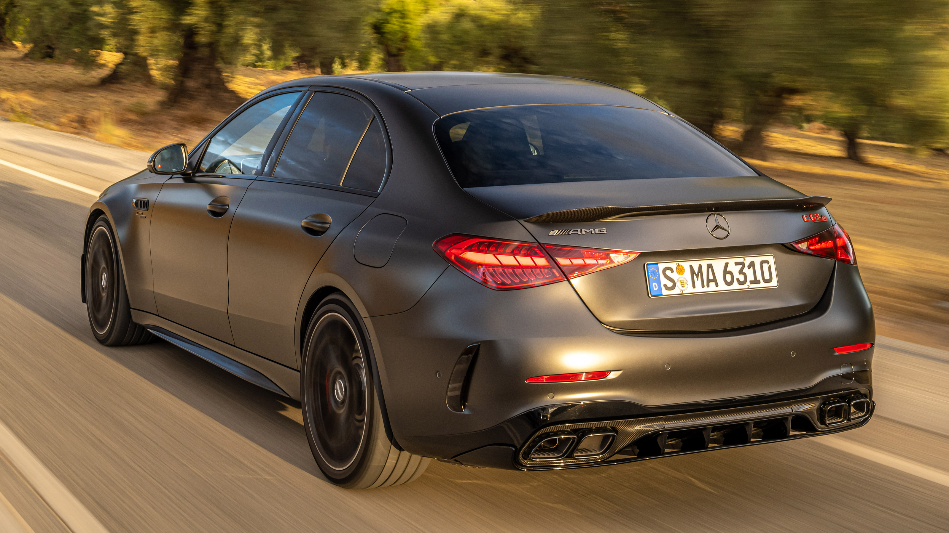 Mercedes-AMG C 63 S E-Performance - rear
