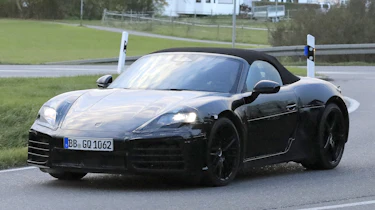 Porsche Boxster Electric spyshot 2