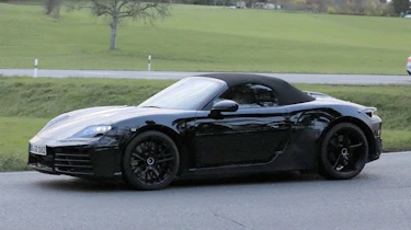 Porsche Boxster Electric spyshot 3