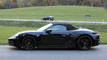 Porsche Boxster Electric spyshot 4