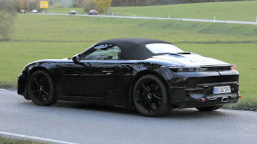Porsche Boxster Electric spyshot 5
