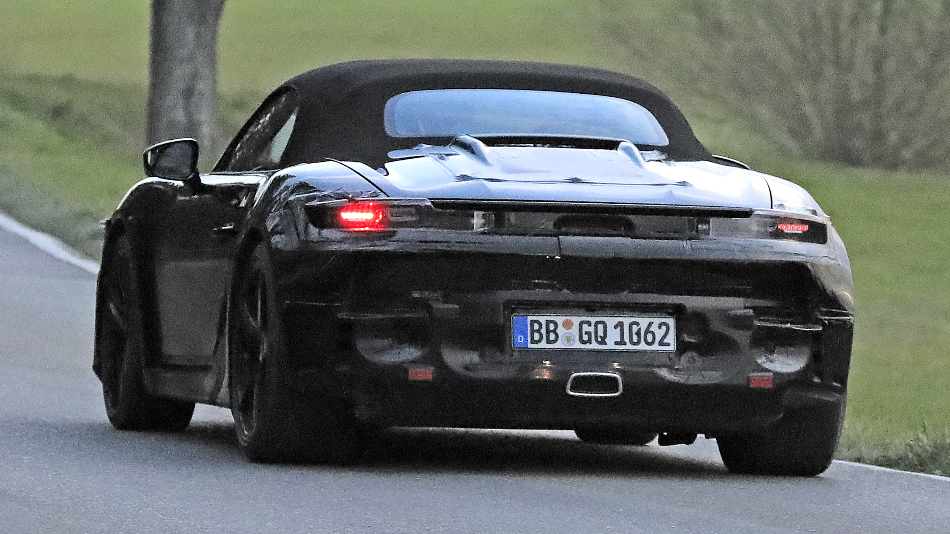 Porsche Boxster Electric spyshot 7