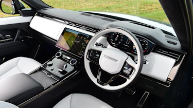 Range Rover Sport - interior (driver's door view)