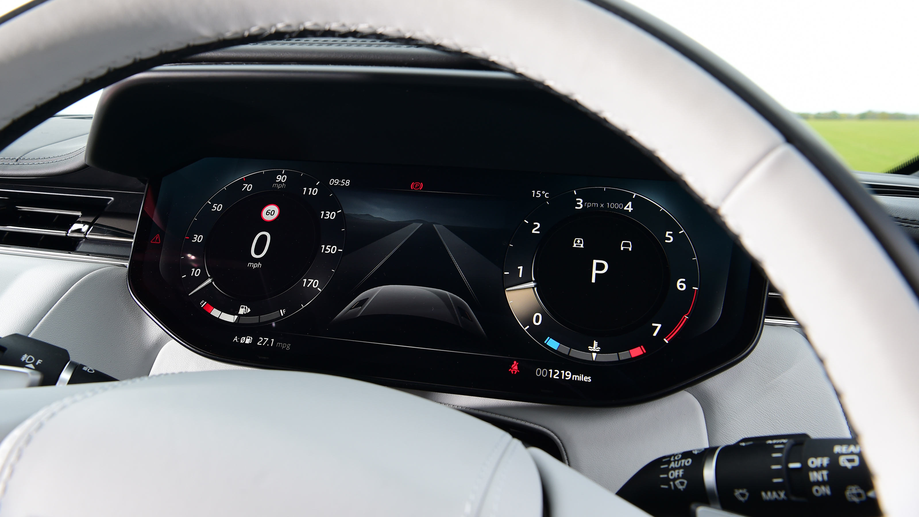 Range Rover Sport - dash screen