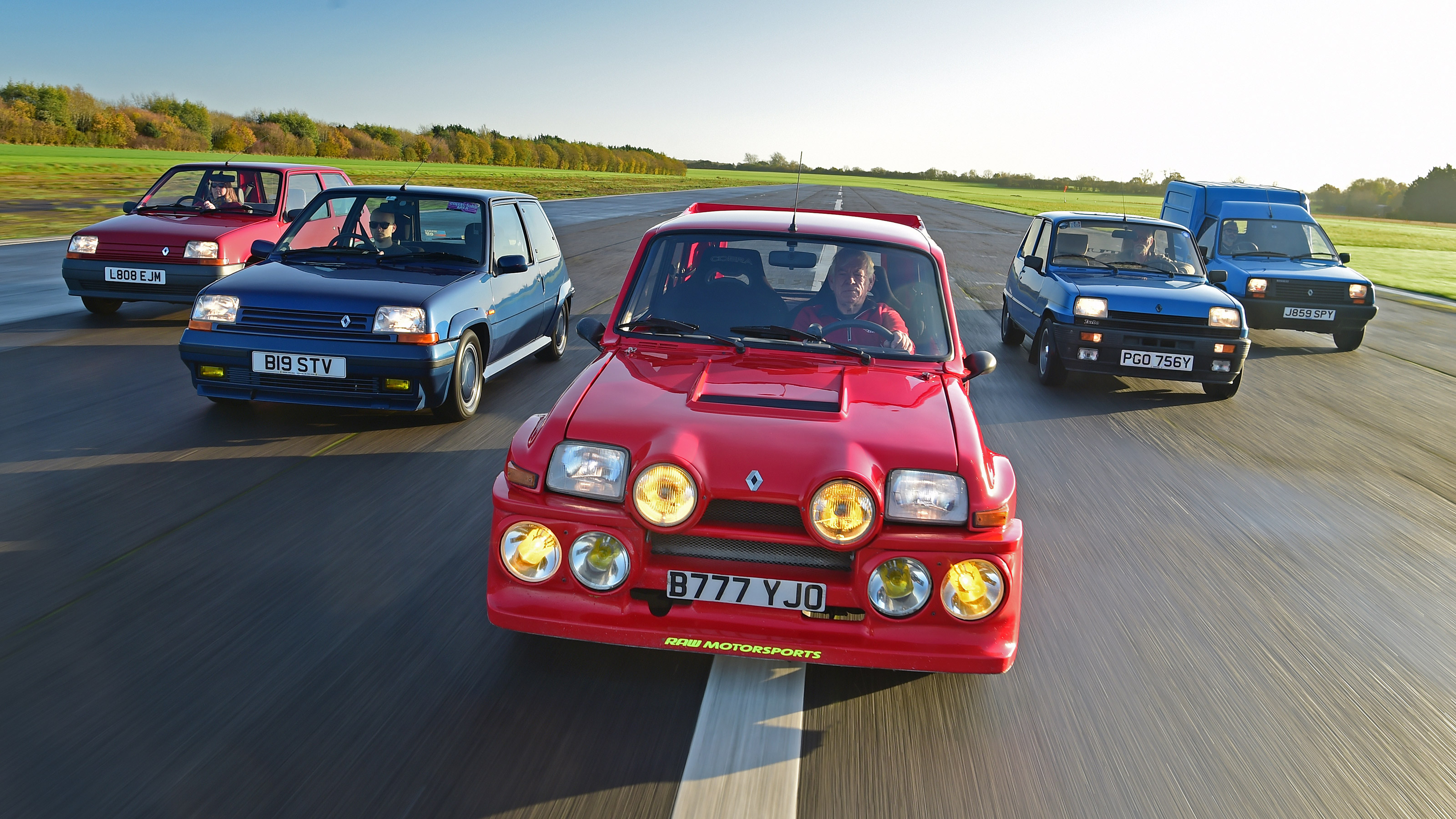 Renault 5 group test - header