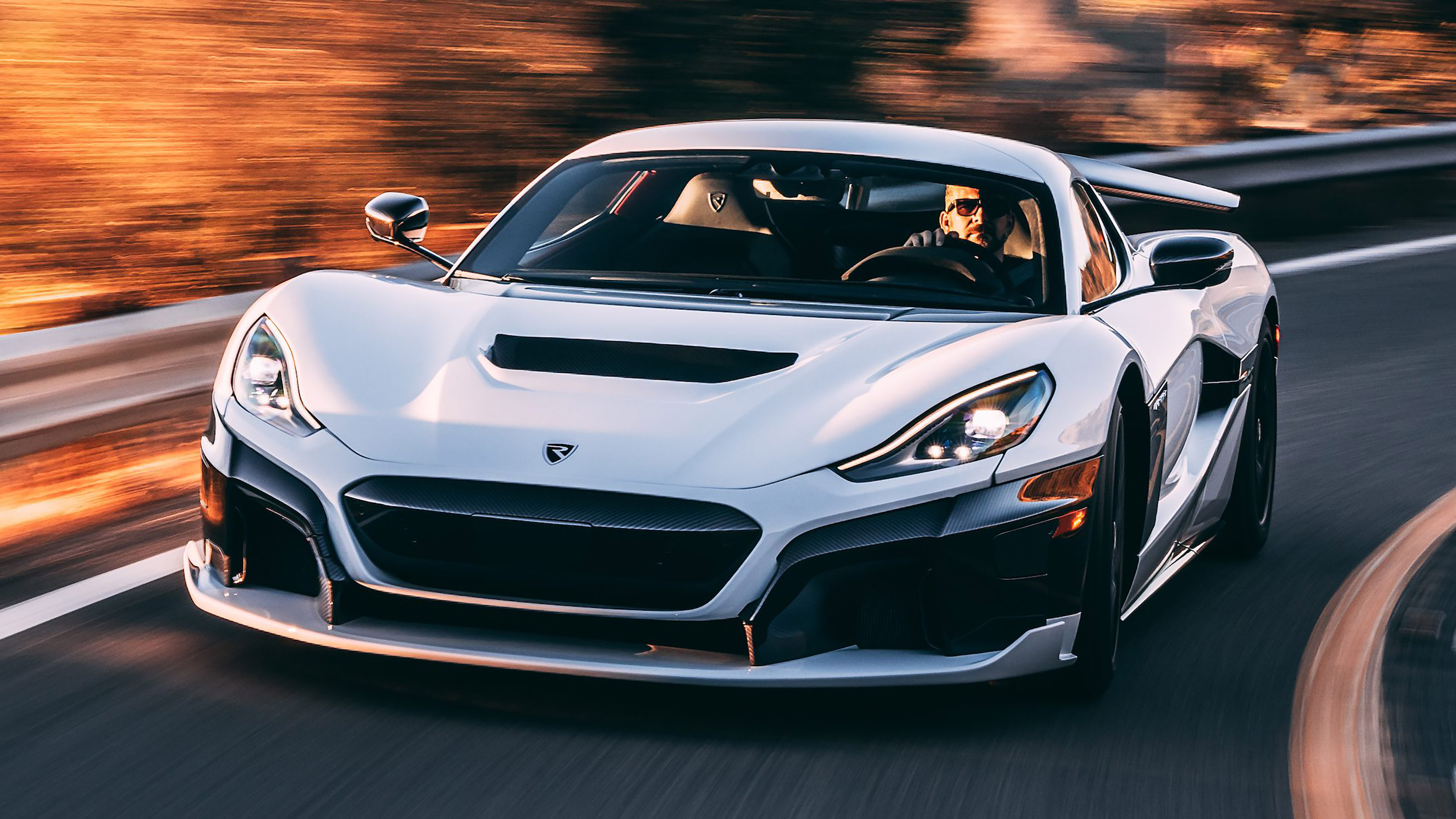 Rimac Nevera - front action