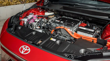 Toyota bZ4X FWD - "engine" bay