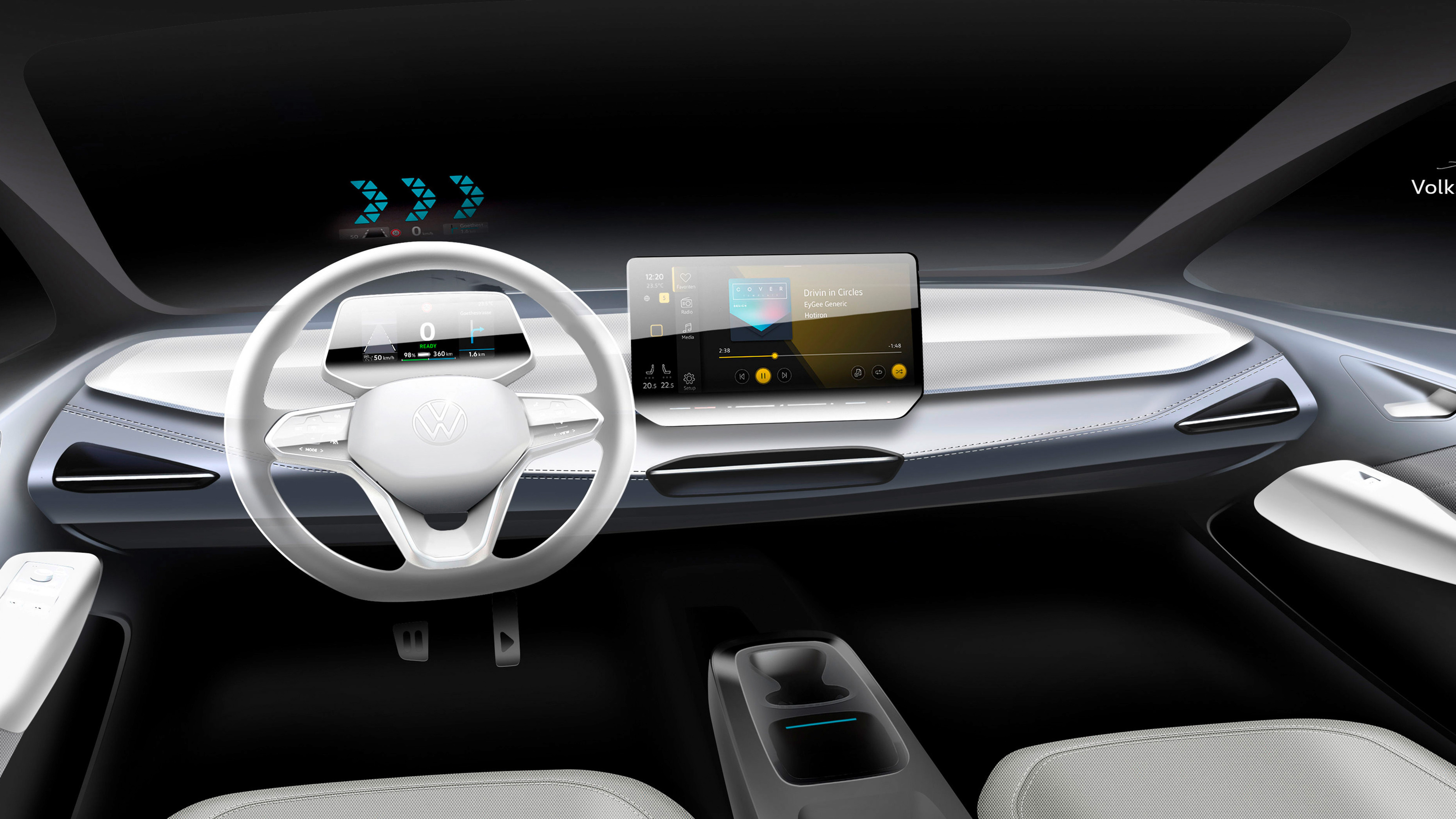 VW iD 3 facelift interior