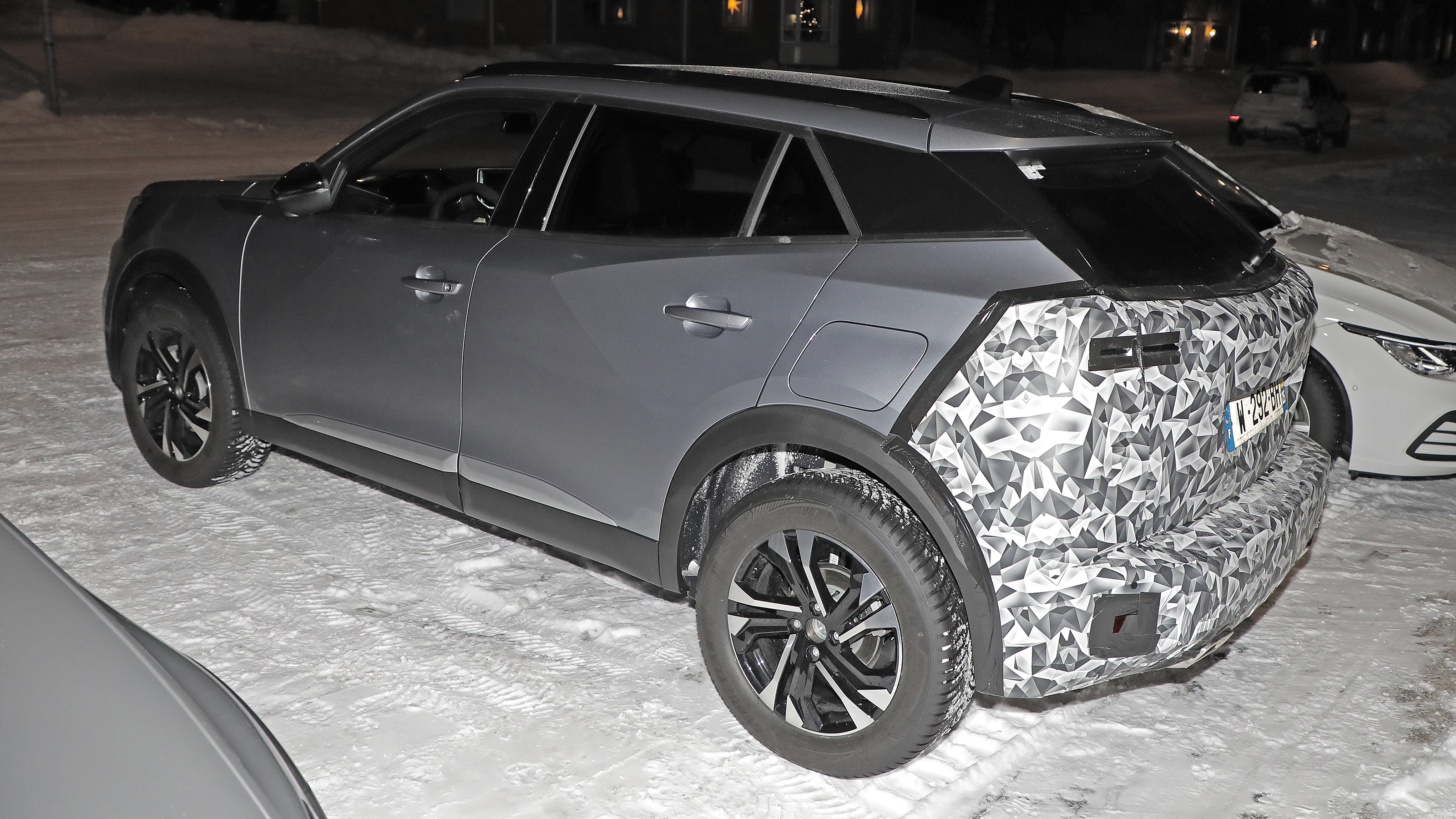 Peugeot 2023 spyshot - rear angle