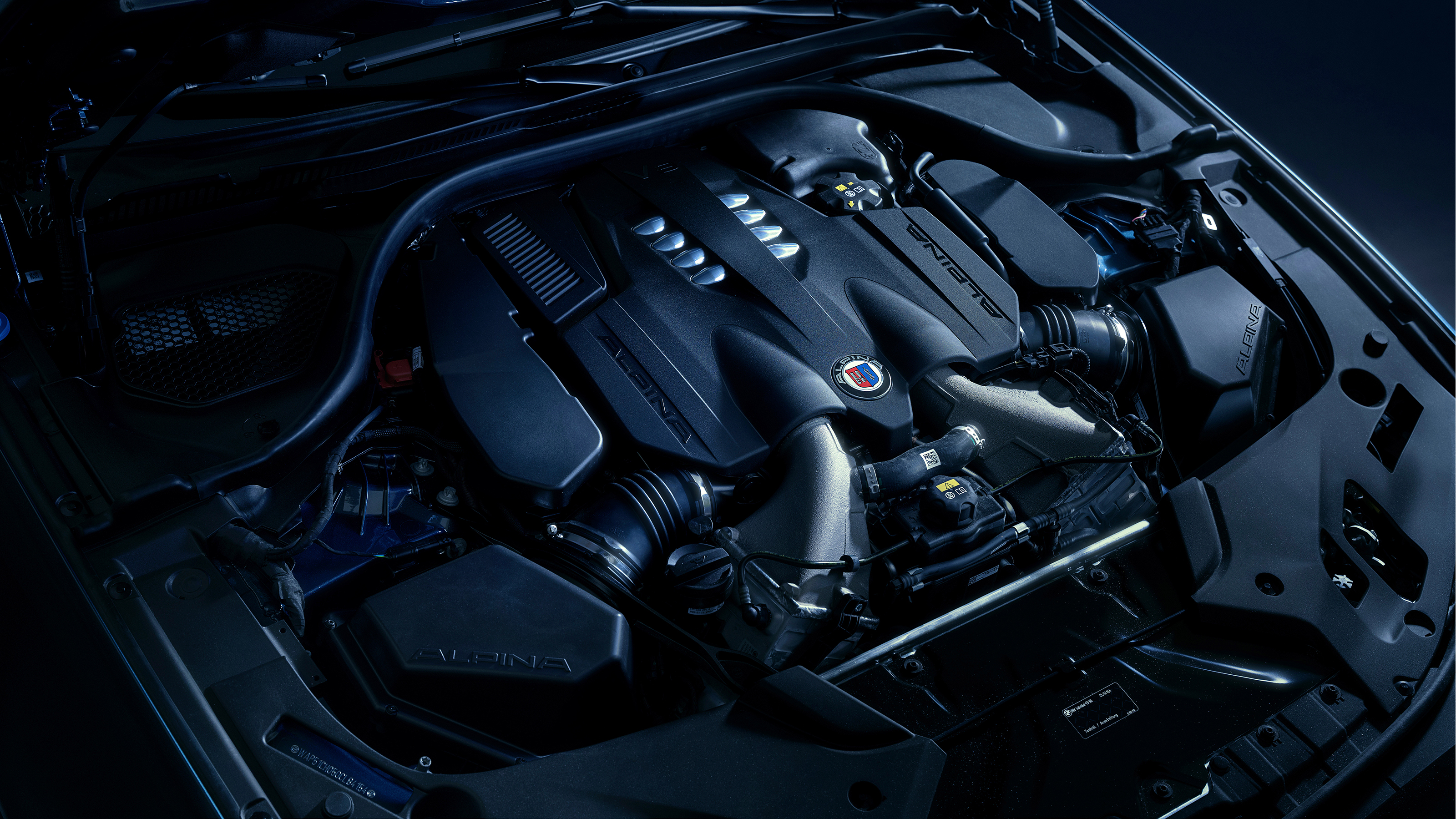 Alpine B5 GT - engine bay
