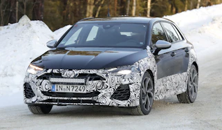Audi S3 (camouflaged) - front