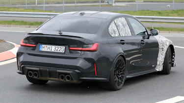 New BMW M3 CS - rear road