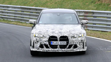 New BMW M3 CS - front track
