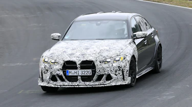 New BMW M3 CS - front track
