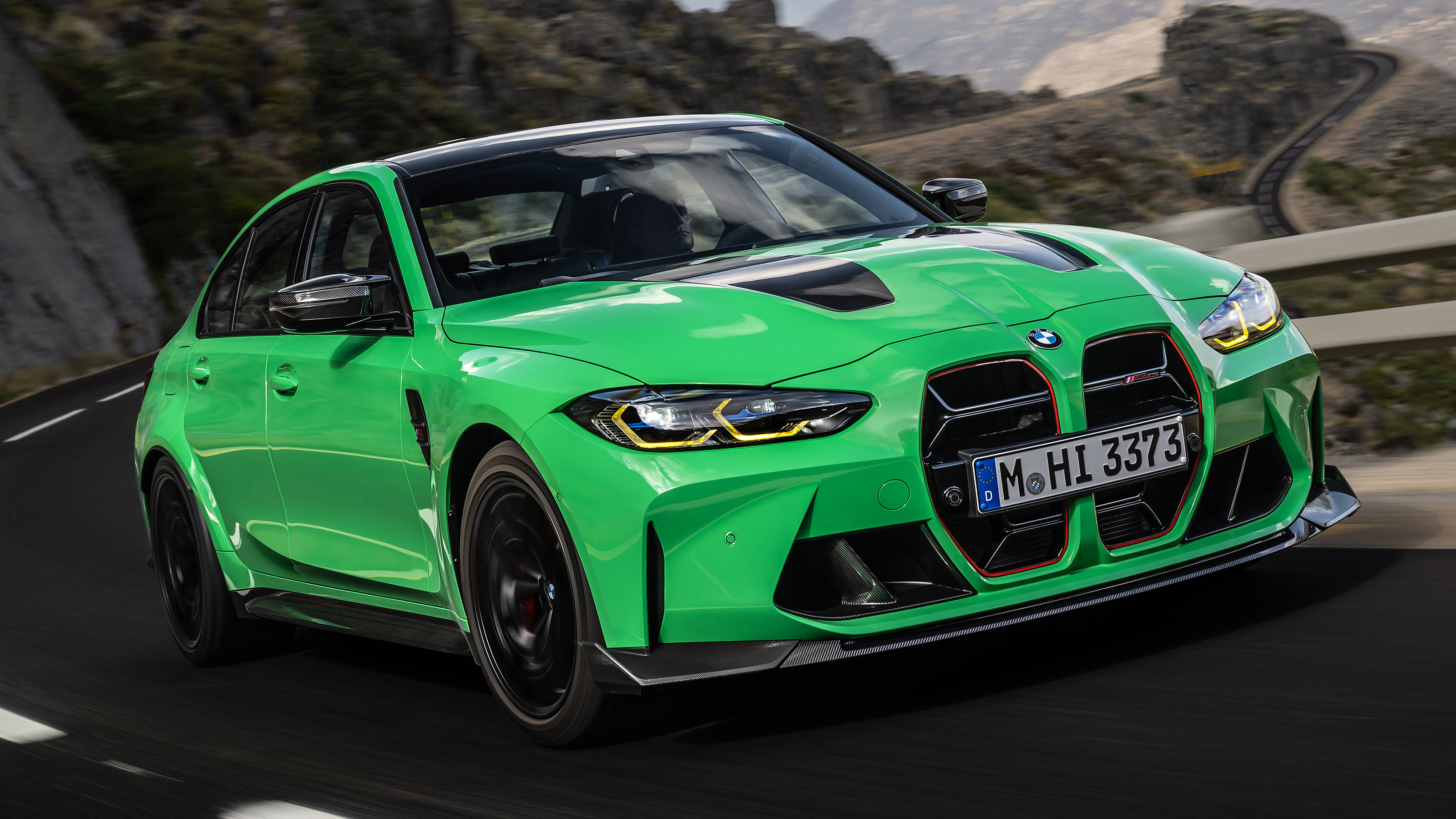 BMW M3 CS - front action