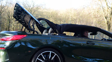 BMW M850i - roof mechanism