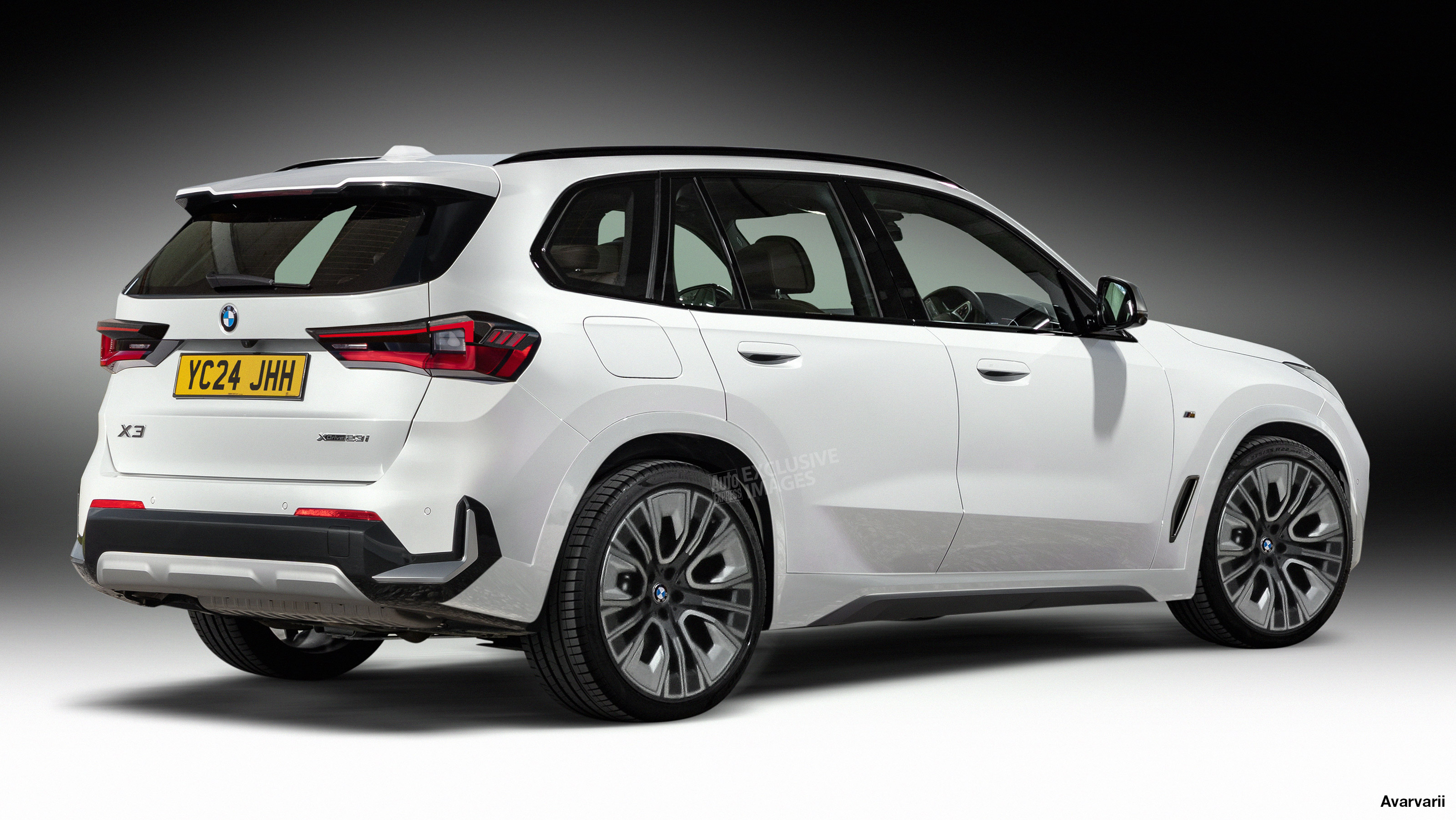 BMW X3 exclusive image - rear