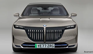 BMW grille render