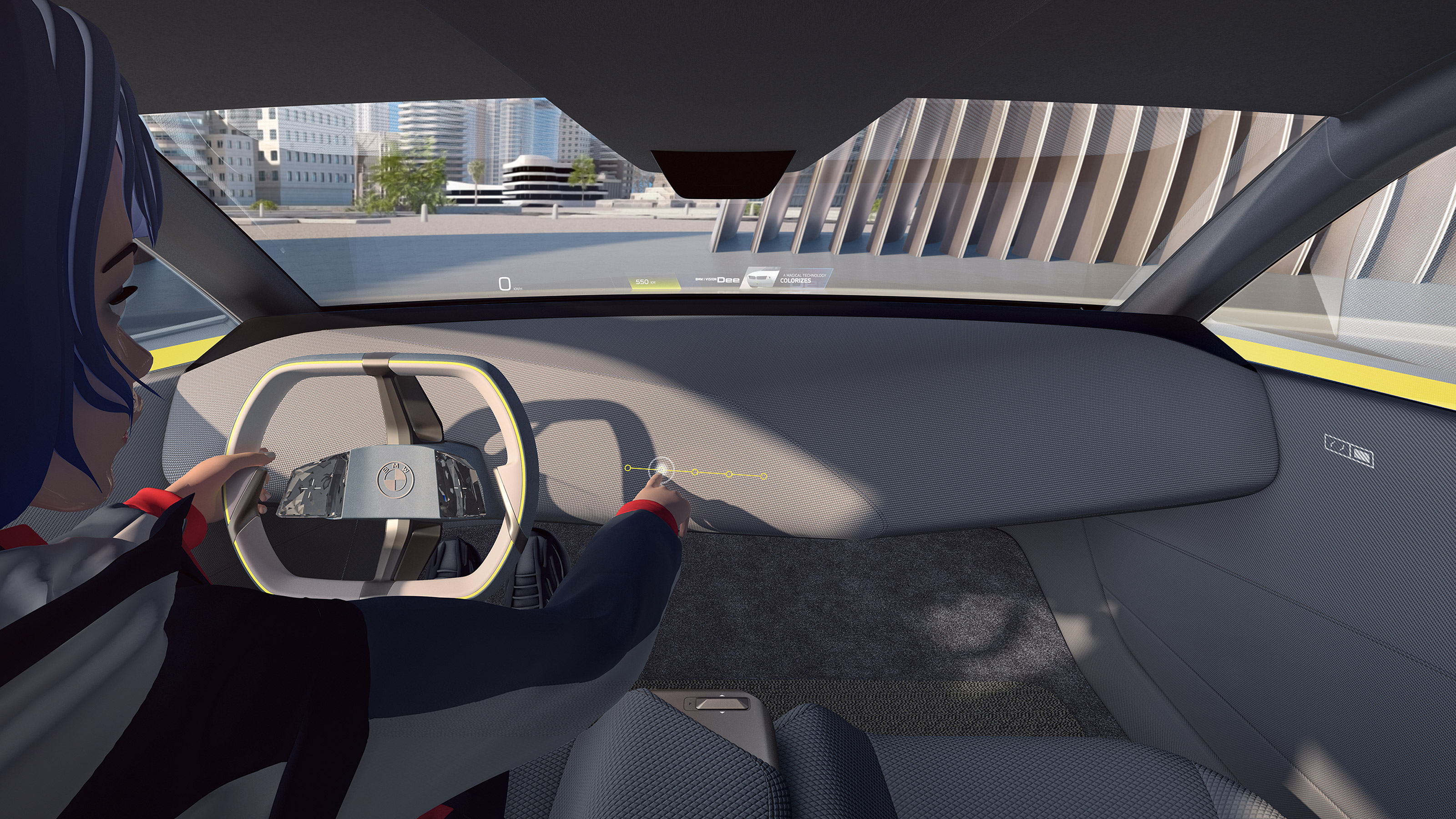 BMW i Vision Dee concept - cabin