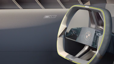BMW i Vision Dee concept - steering wheel