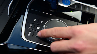 BMW iX3 - iDrive rotary control