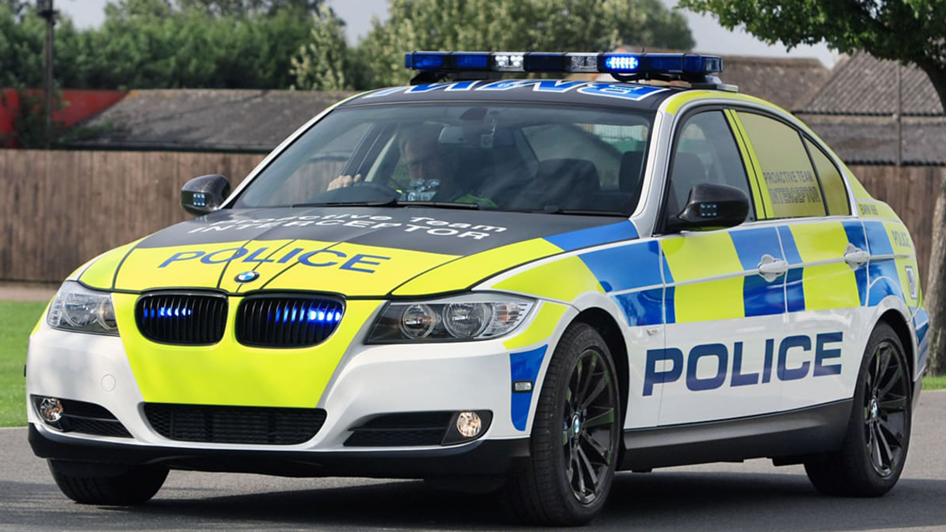 BMW 3 Series police car
