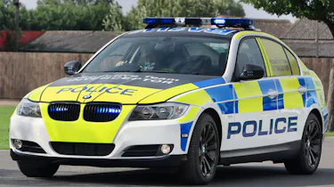 BMW 3 Series police car