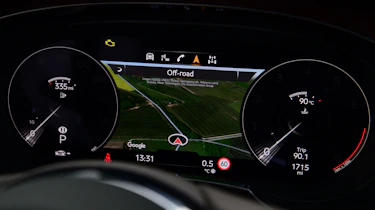 Bentley Bentayga EWB - dash screen