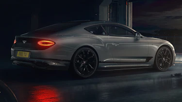Bentley Continental GT S Bathurst - silver car rear static