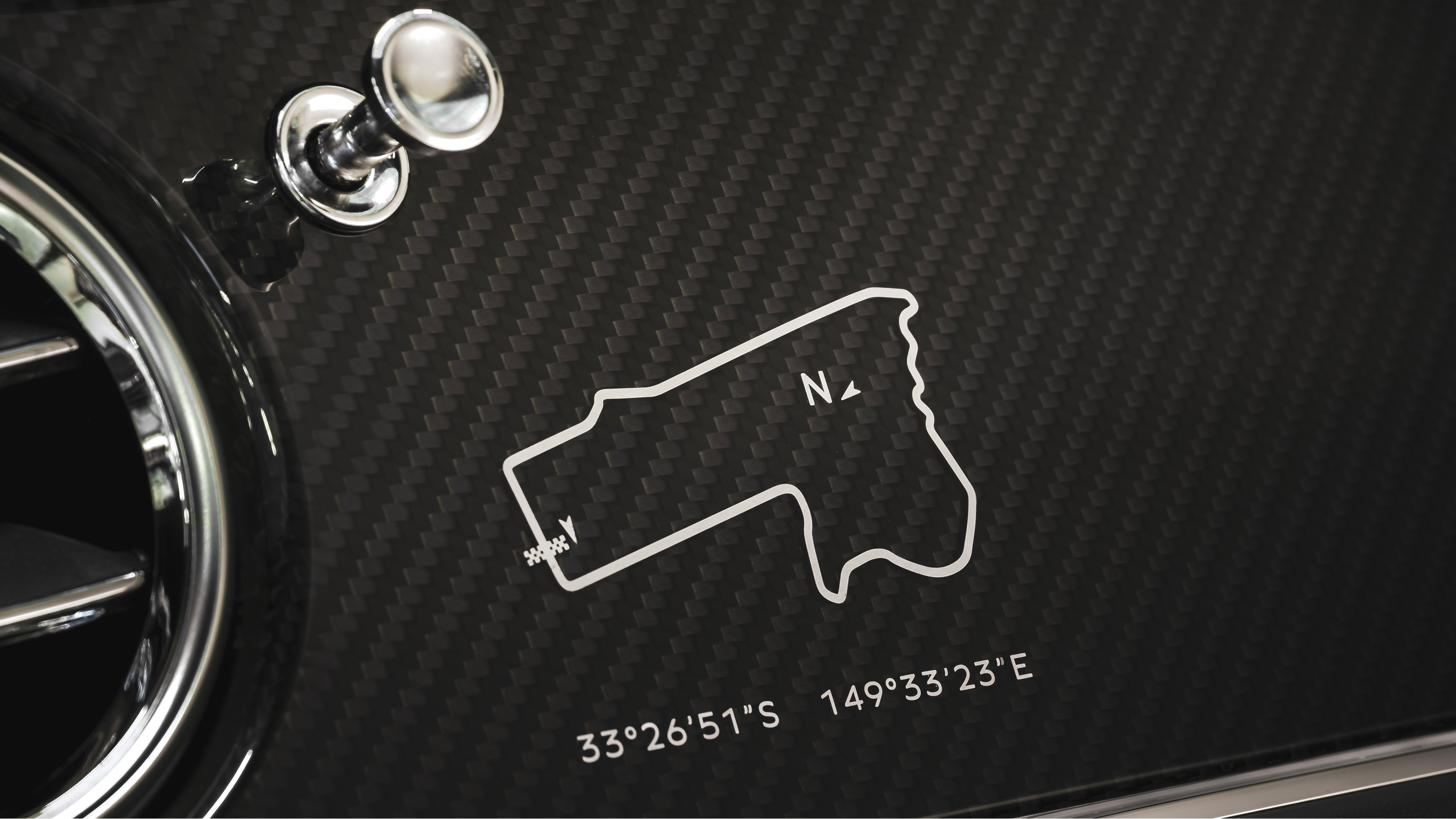 Bentley Continental GT S Bathurst - centre console graphic