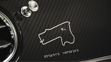 Bentley Continental GT S Bathurst - centre console graphic