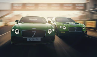 Bentley Continental GT S Bathurst - side by side front tracking