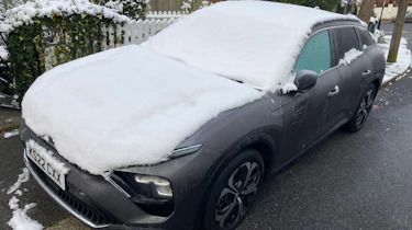 Citroen C5 X Shine - snow